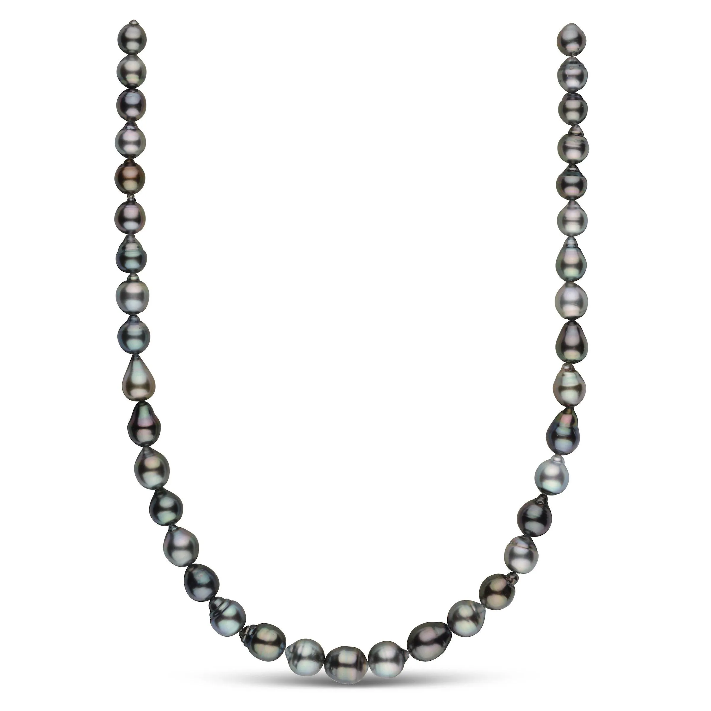 8.1-10.2 mm AAA Tahitian Baroque Pearl Necklace