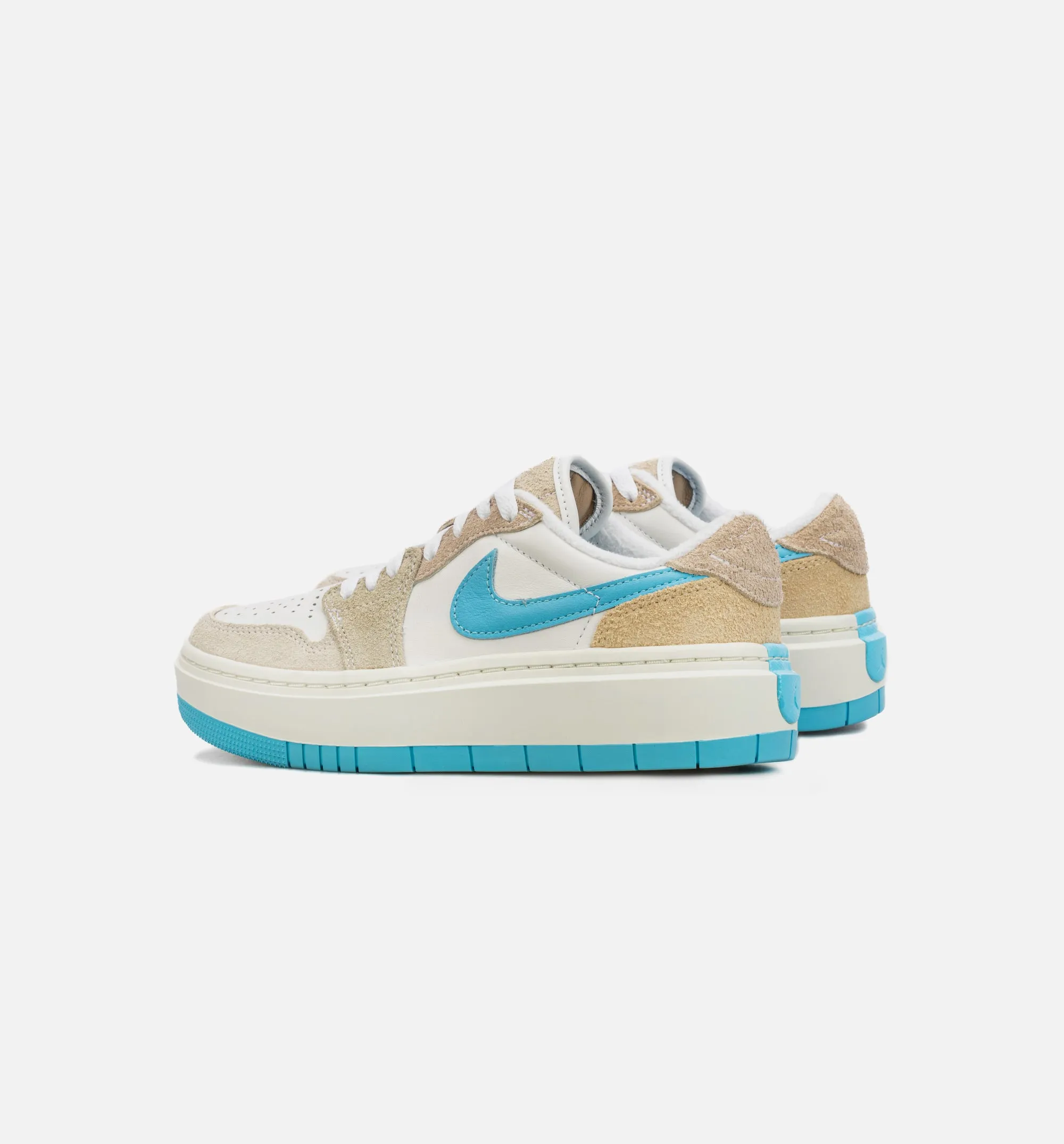 Air Jordan 1 Elevate Low Salt Lake City Womens Lifestyle Shoe - Beige/Blue