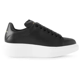 Alexander Mcqueen Raised Sole Black Sneaker (W)