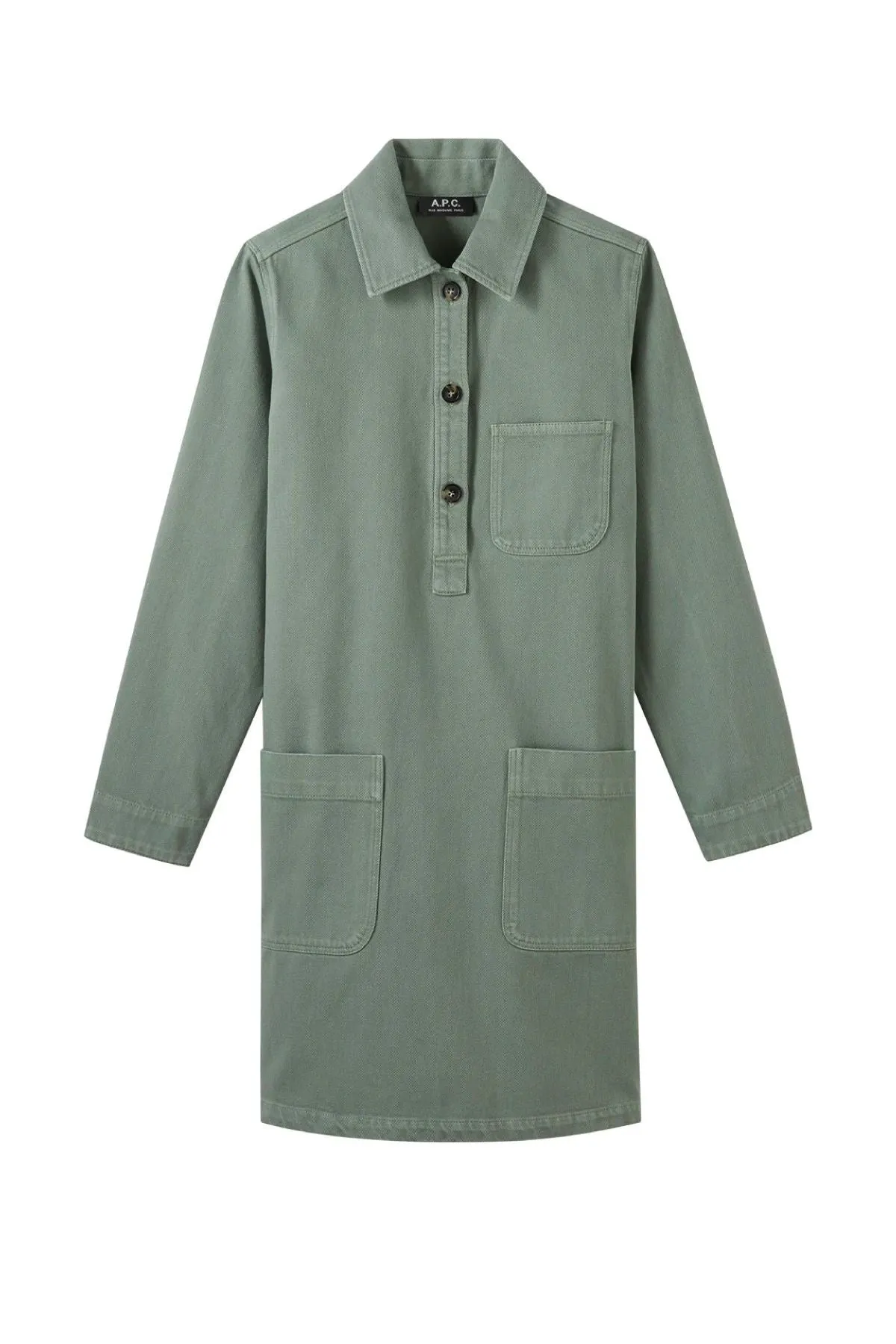 A.P.C. Aurelia Dress - Green