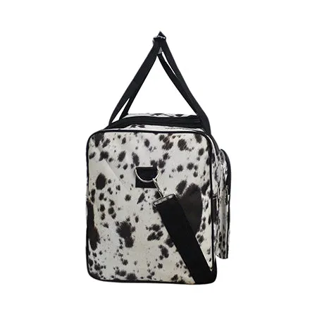 Black Cowhide NGIL Canvas 20 Duffle Bag