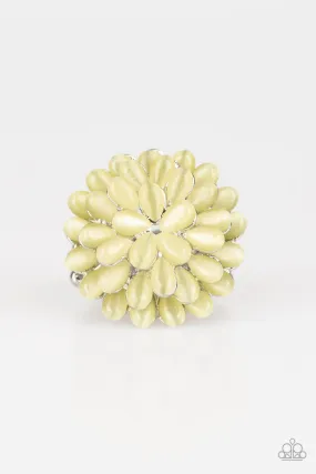 Bloomin Bloomer Yellow Moonstone Ring - Paparazzi Accessories