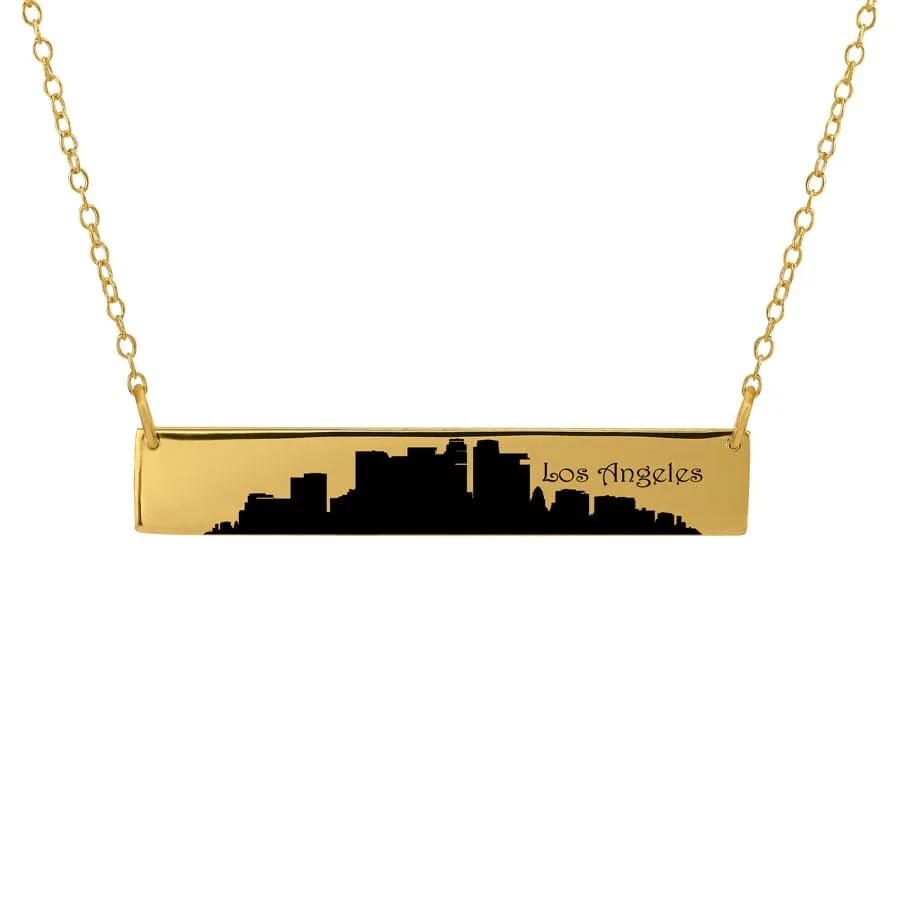 City Skyline Bar Necklace