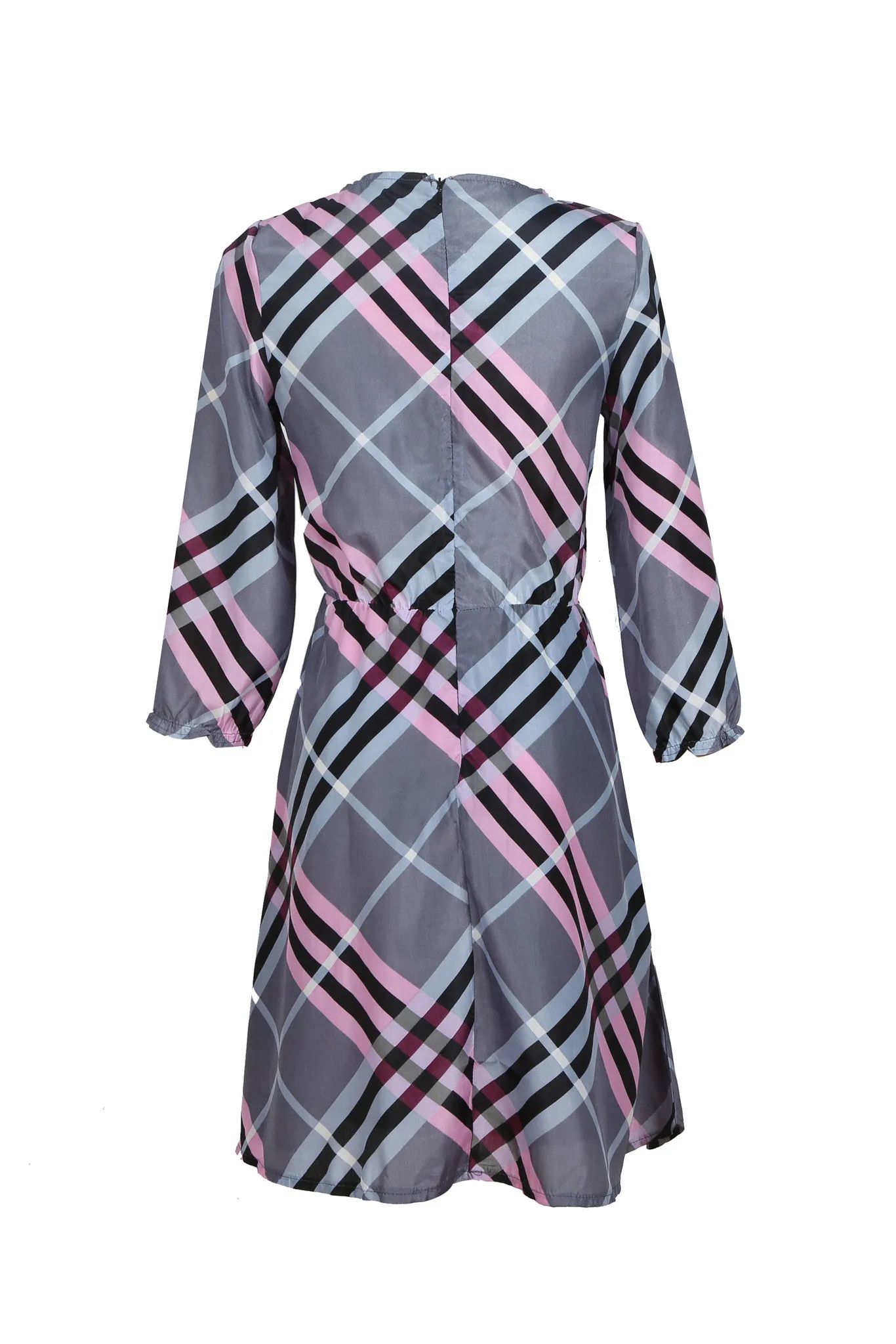 Dating With This Sexy Plaid Dress