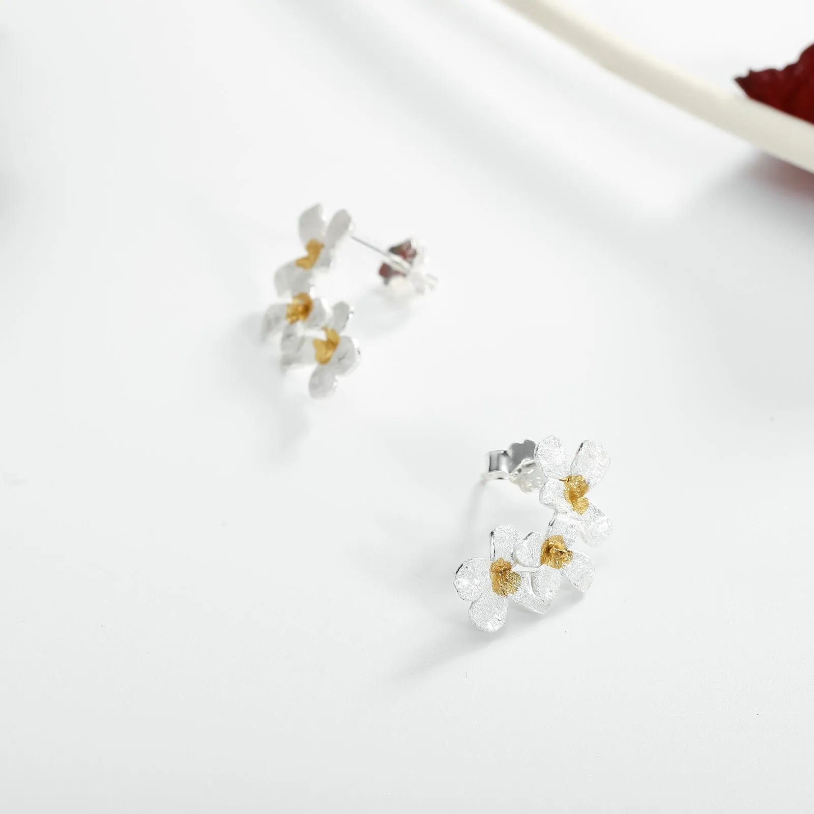 Forget-Me-Not Flowers Earrings