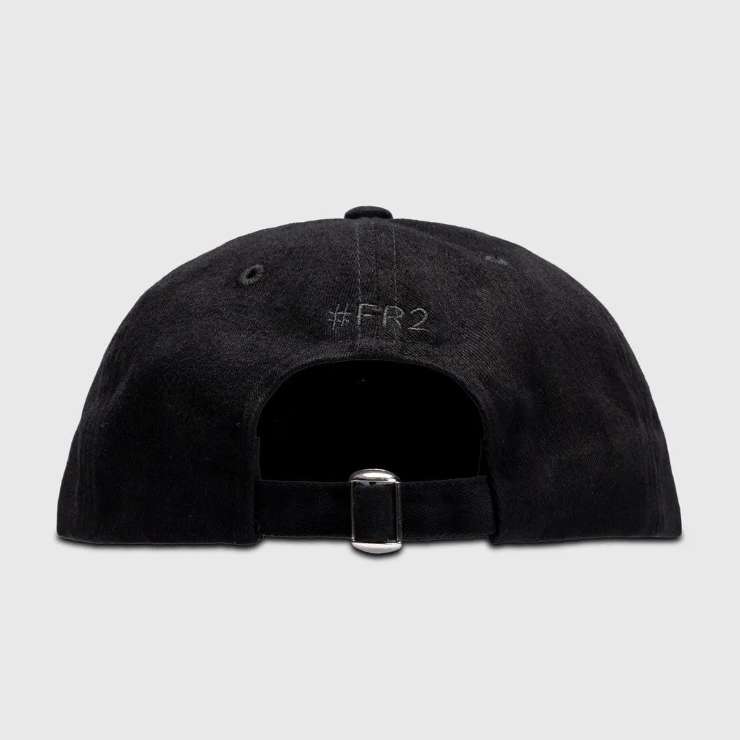 FR2 JAPAN Smoking Kills Embroidery Logo Cap Black