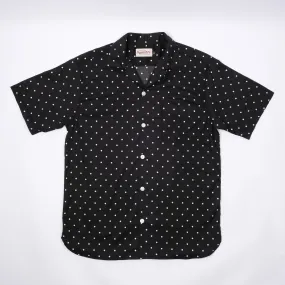 Freenote Cloth - Hawaiian Polka Dot - Black