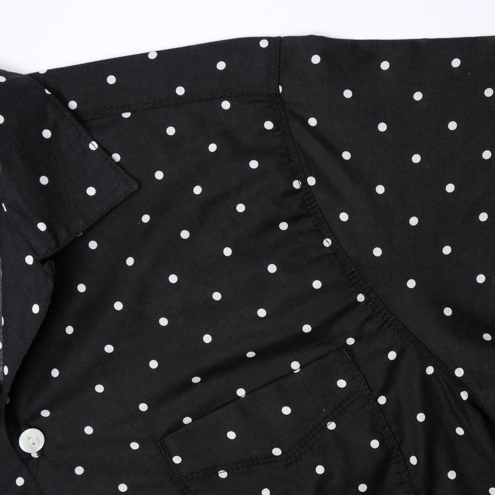 Freenote Cloth - Hawaiian Polka Dot - Black