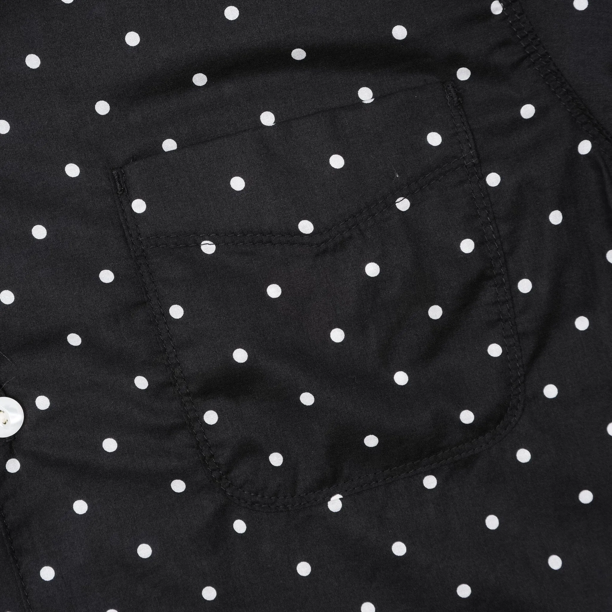 Freenote Cloth - Hawaiian Polka Dot - Black