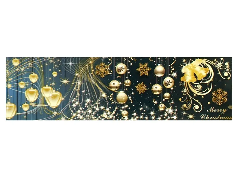 Golden Christmas Nail Transfer Foil (XS-B-04)