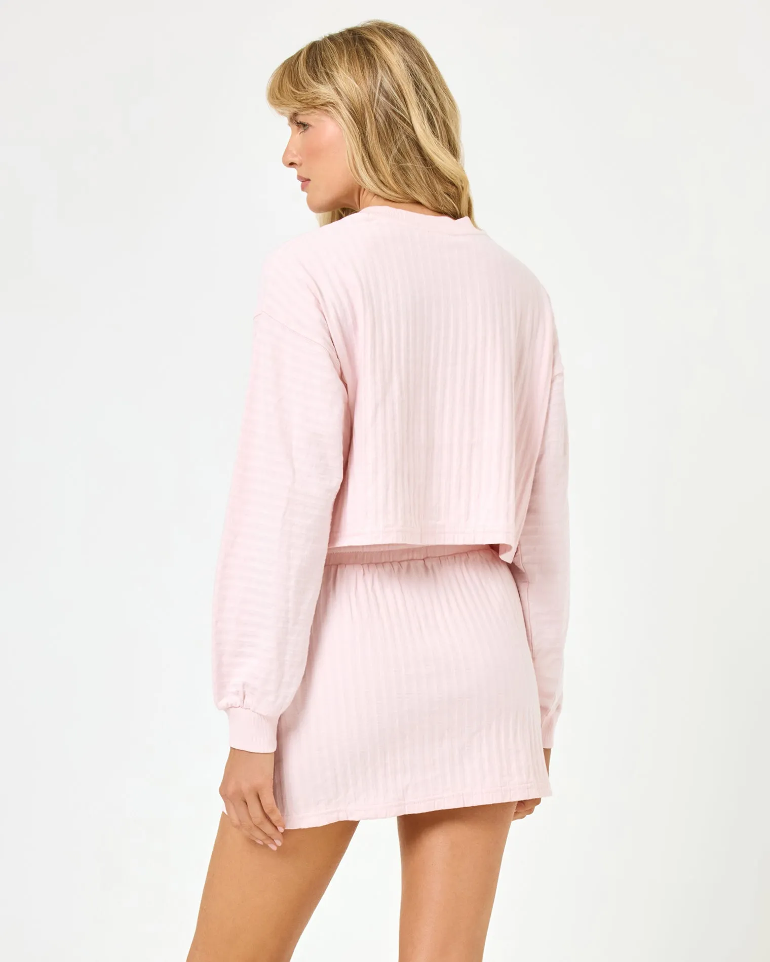 Half Court Pullover - Petal