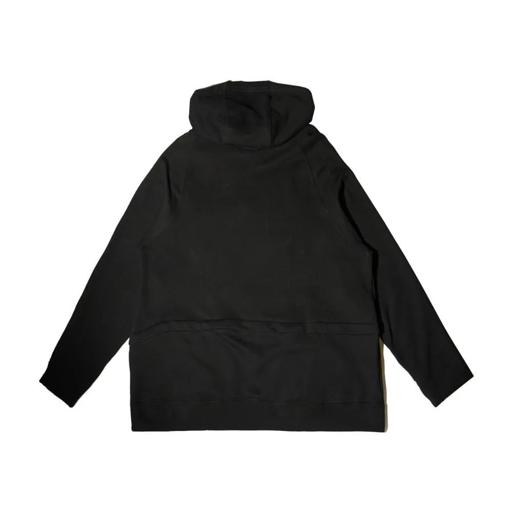 HAP OVERSIZED HOODIE-BLACK