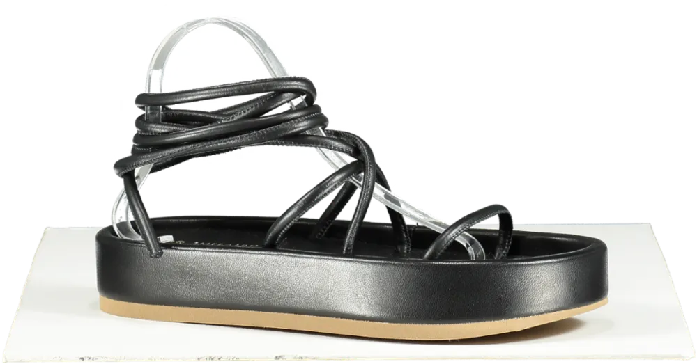 ilio Smeraldo Pritika 01 Lace Up Sandal - Black UK 6 EU 39 👠