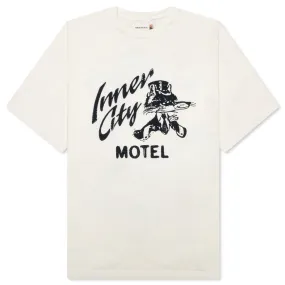 Inner City Motel S/S Tee - Bone