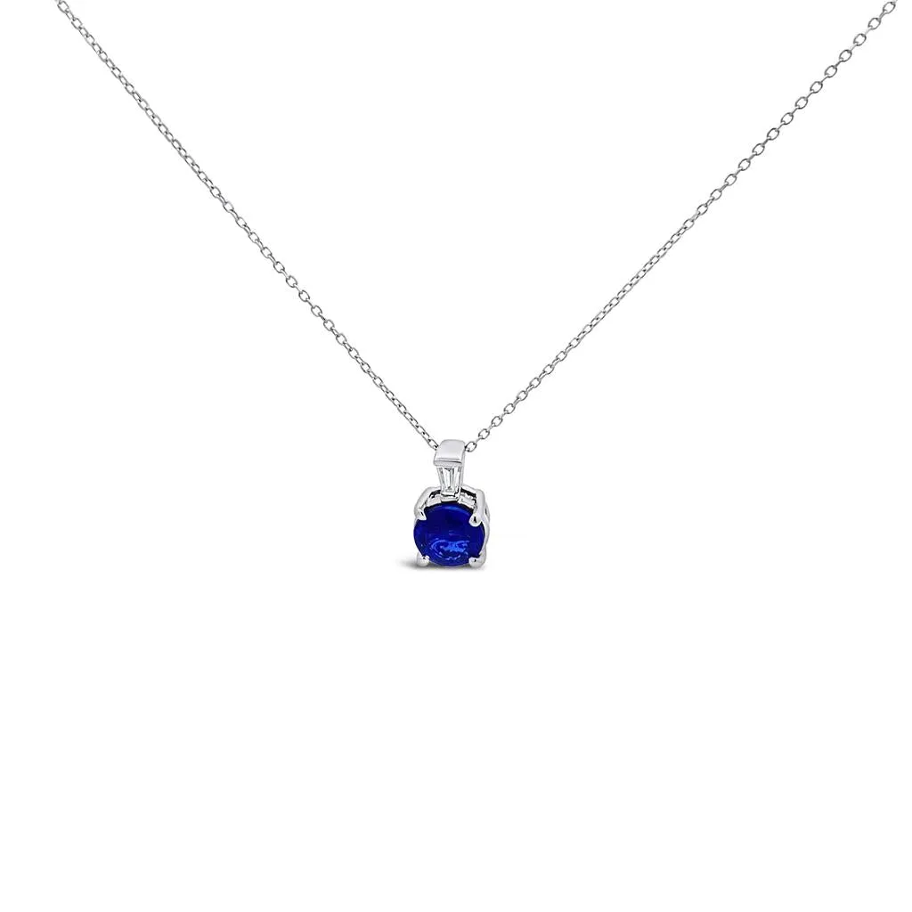 Irisa by Martin Binder Blue Sapphire & Diamond Necklace