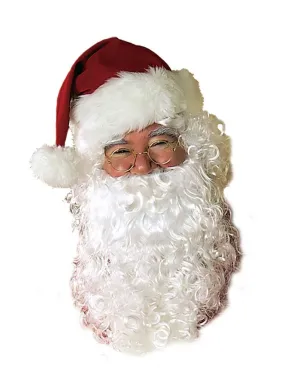 Jolly Santa Beard and Wig Set for Adults