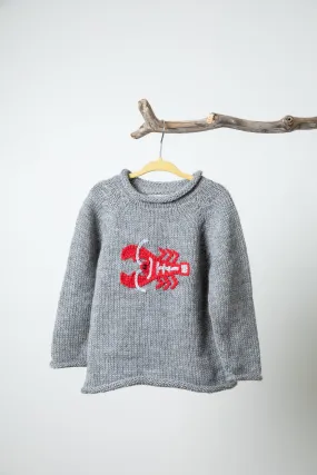 Kids Lobster Alpaca Sweater