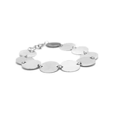 Ladies Disc Bracelet