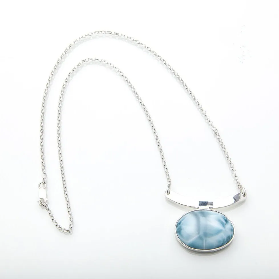 Larimar Necklace Davy