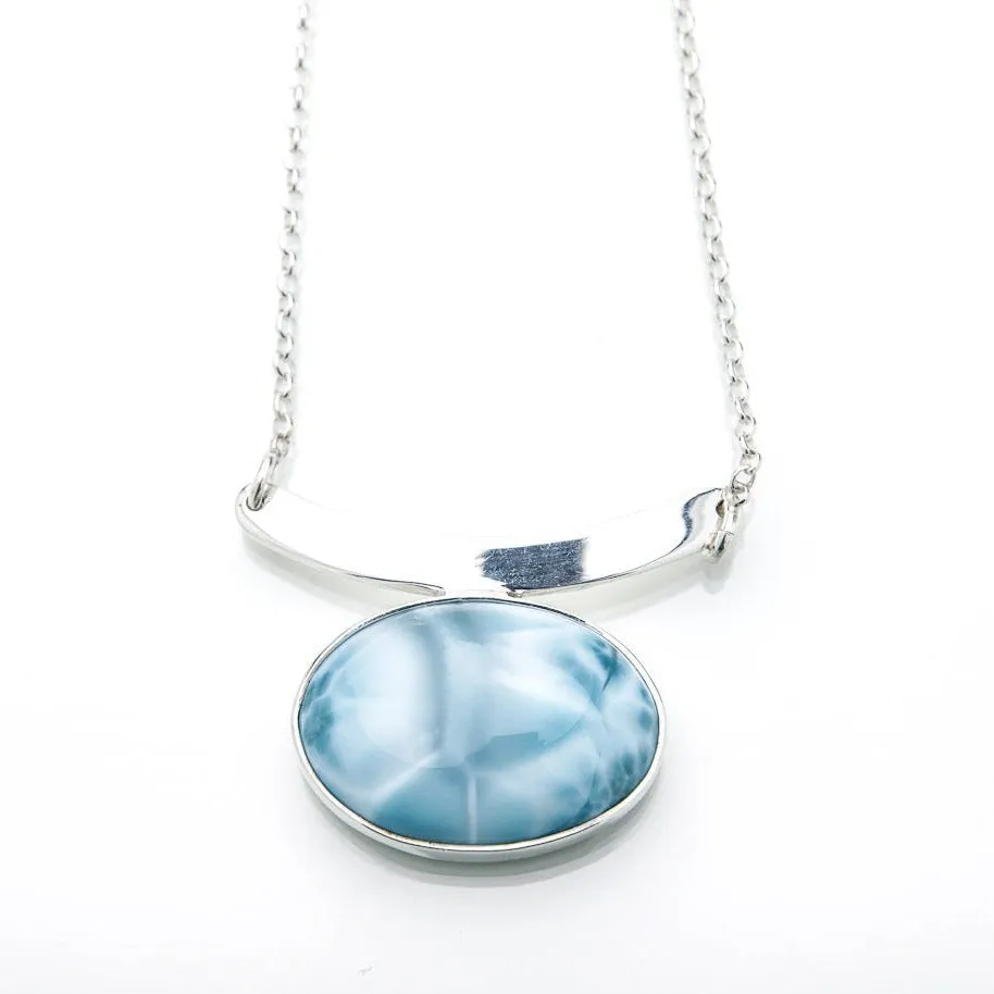 Larimar Necklace Davy