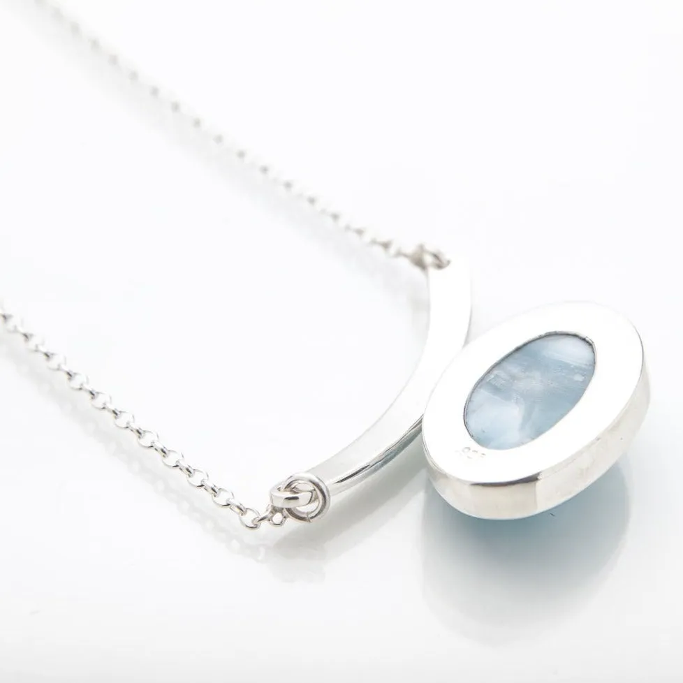 Larimar Necklace Davy