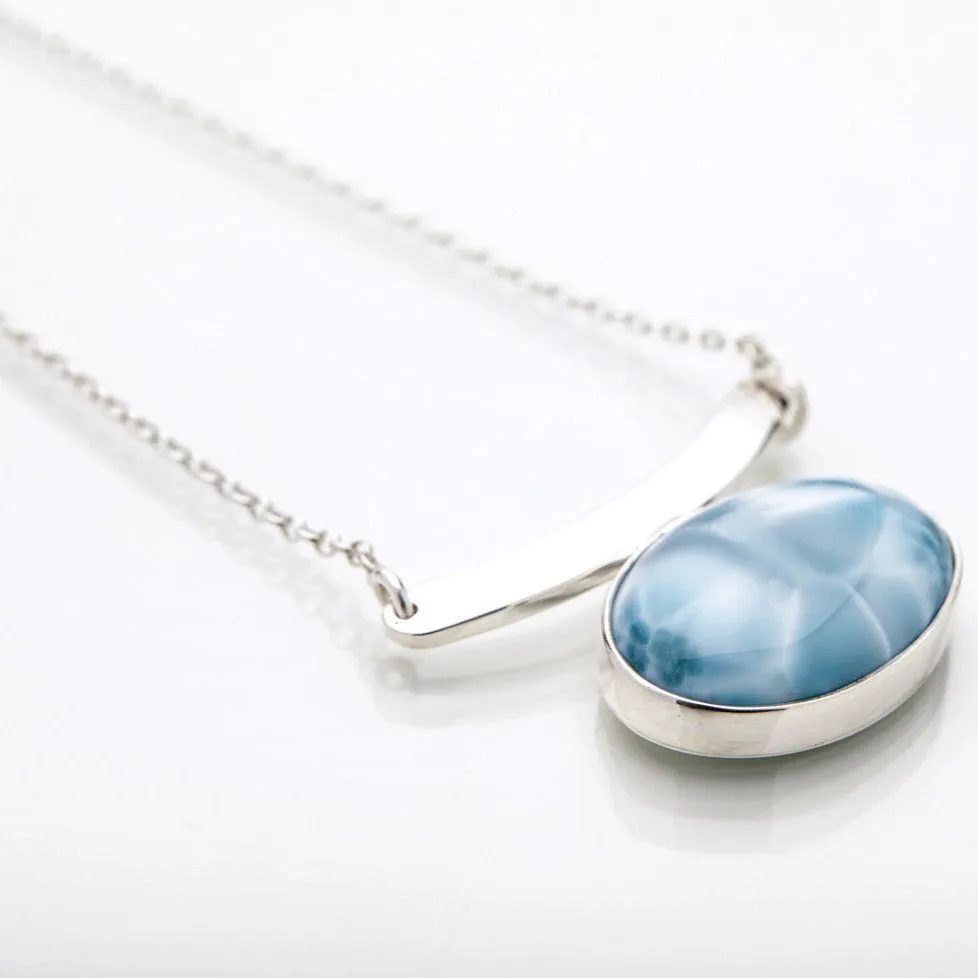 Larimar Necklace Davy