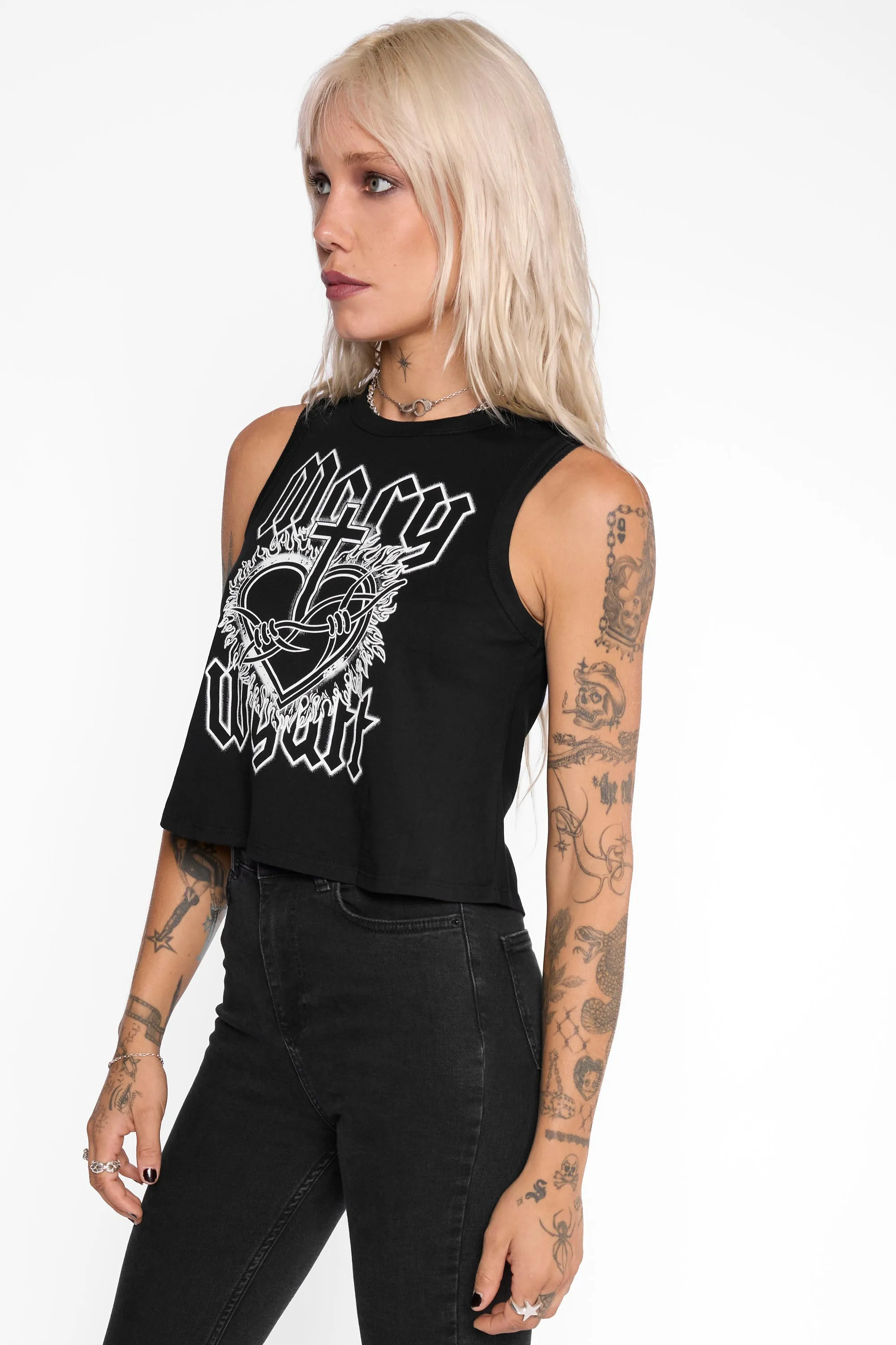 Lourdes Cropped Vest