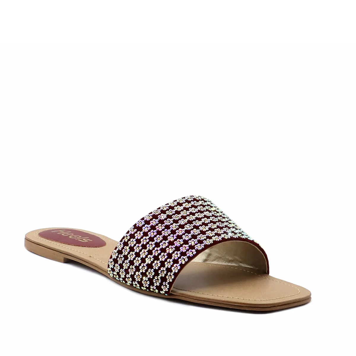 Maroon Fancy Slipper L00420008