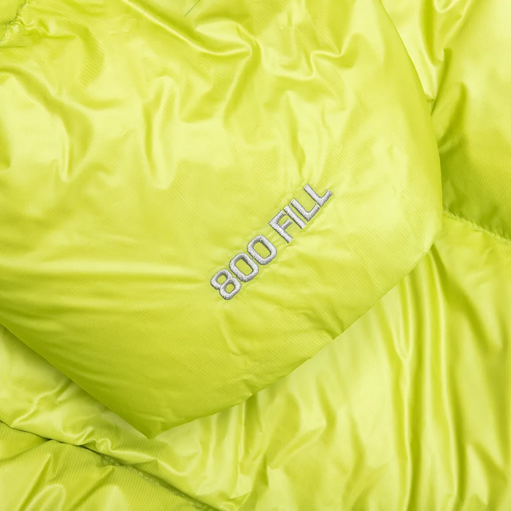 Micro Ripstop Down Parka - Lime