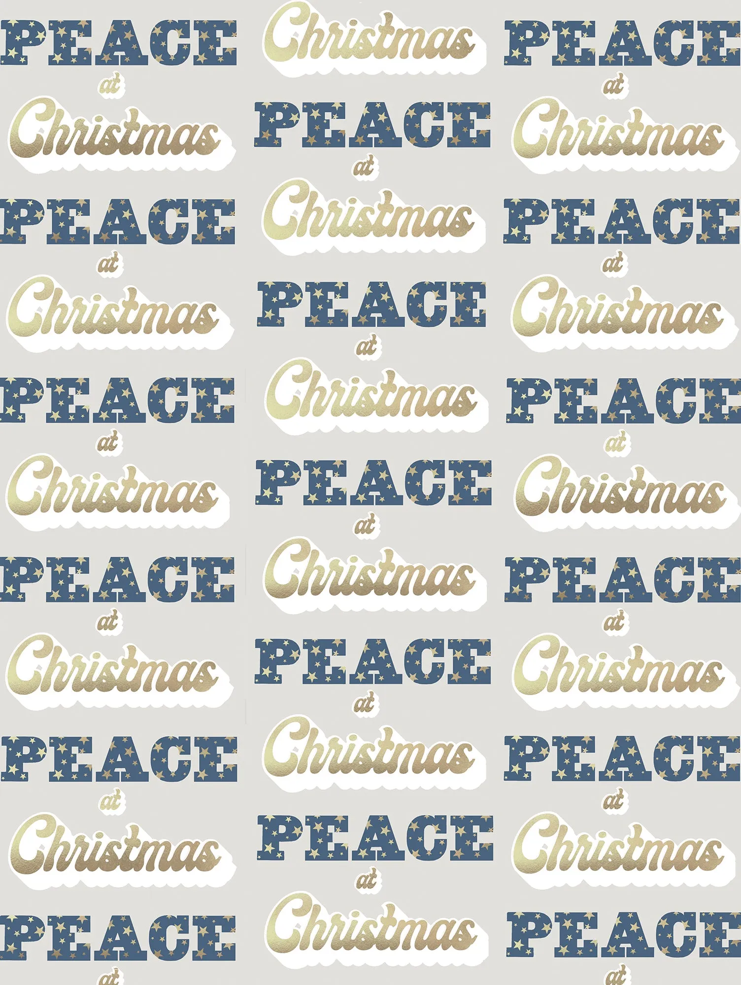 PEACE AT CHRISTMAS  WRAP