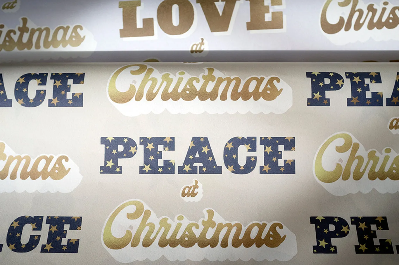 PEACE AT CHRISTMAS  WRAP