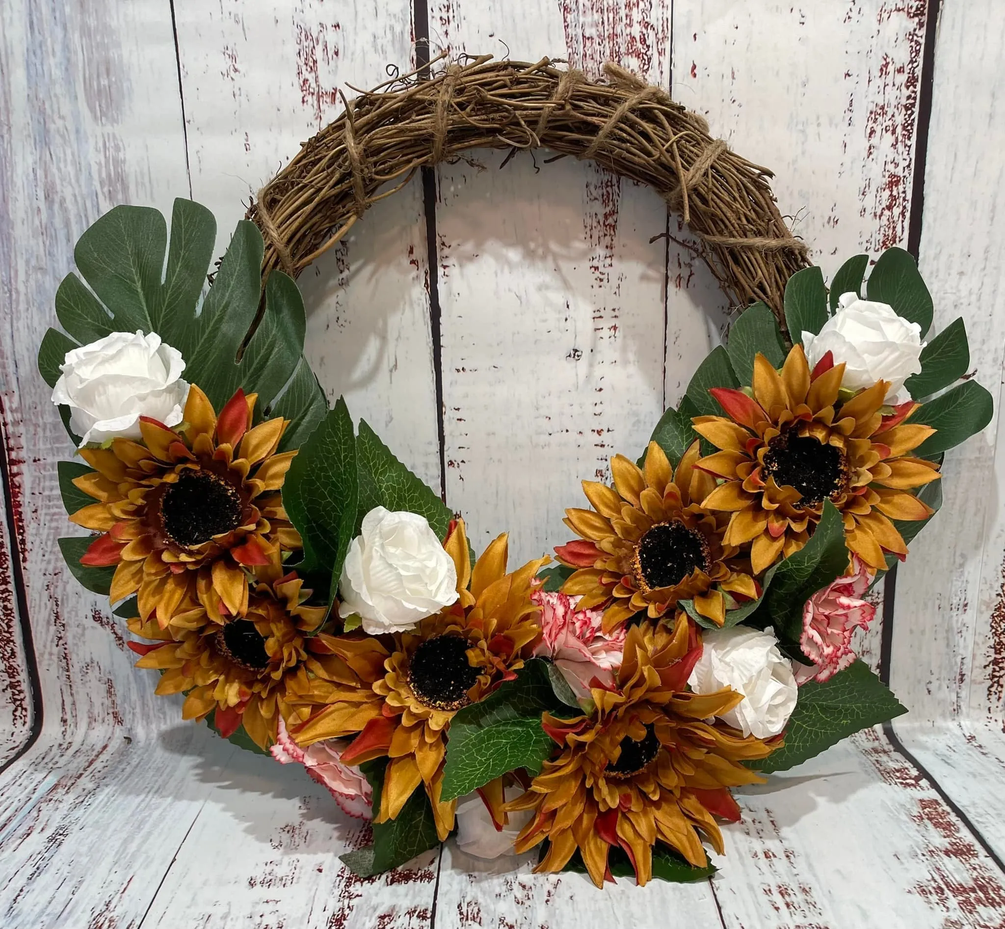 "Premium Vintage Sunflowers" Forever Flowerz approx 80