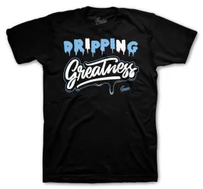 Retro 9 University Blue Dripping Greatness Shirt