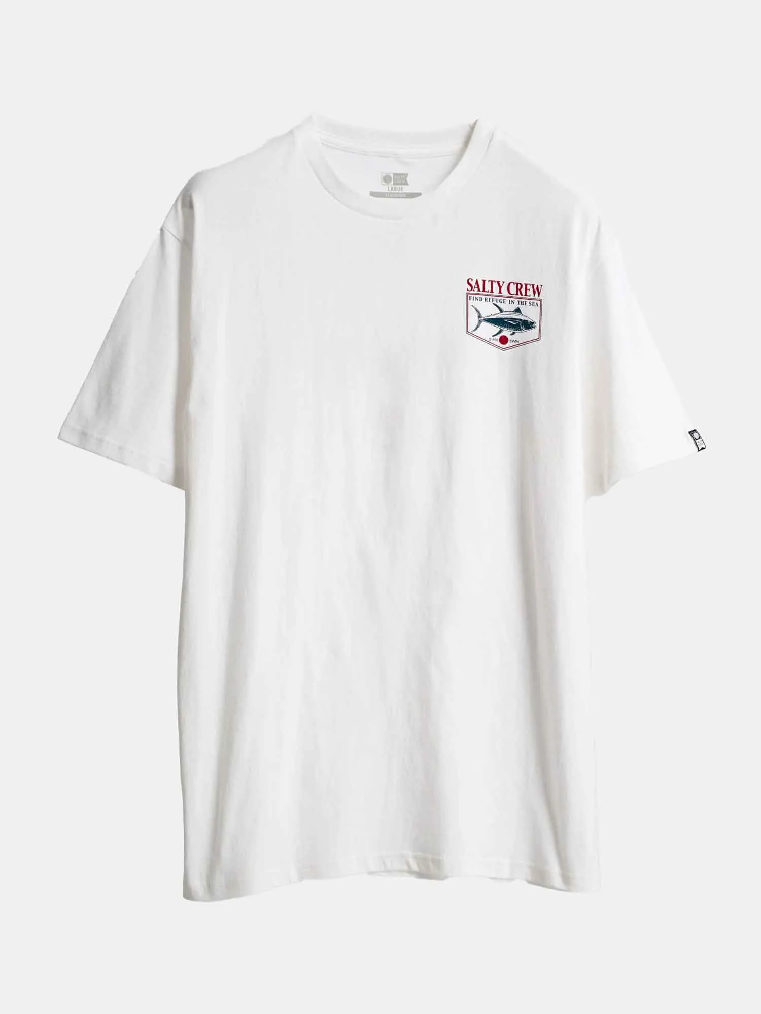 Salty Crew Angler Standard Tee - White