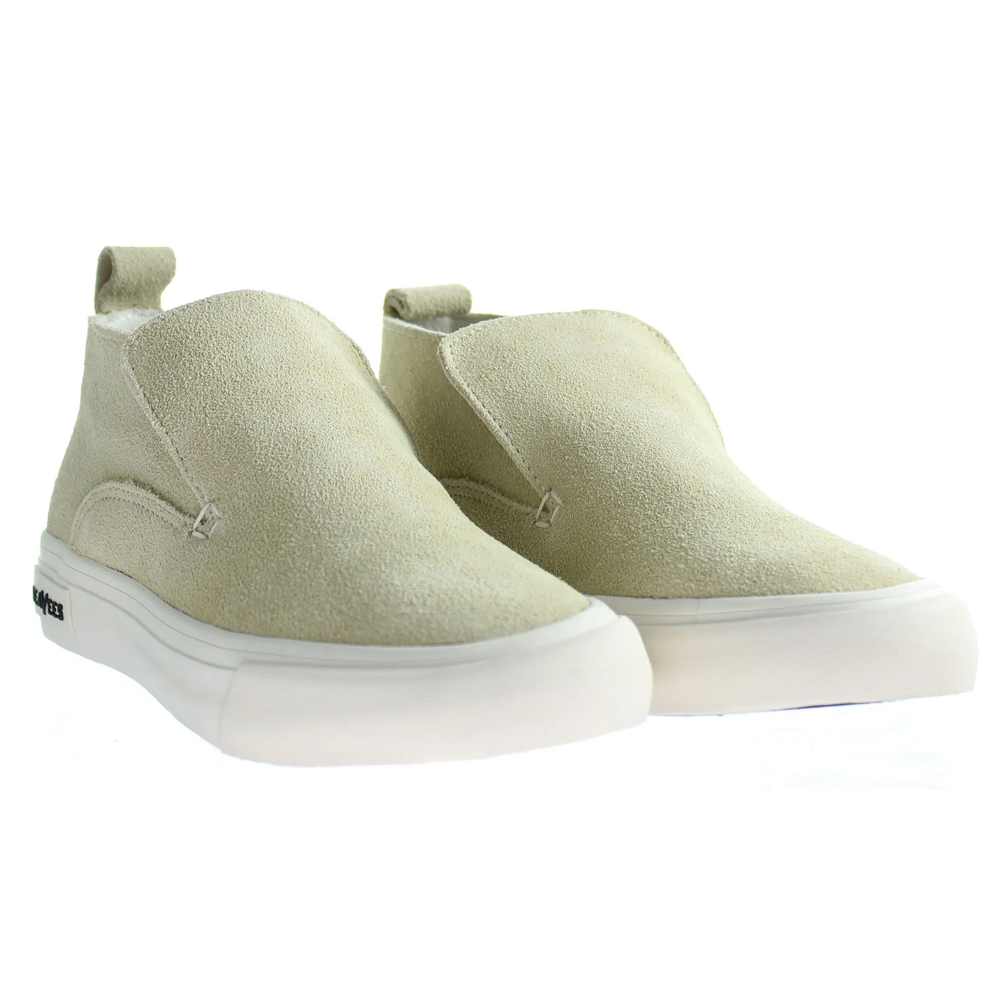 Seavees Huntington Middie Dune Suede Beige Womens Shoes