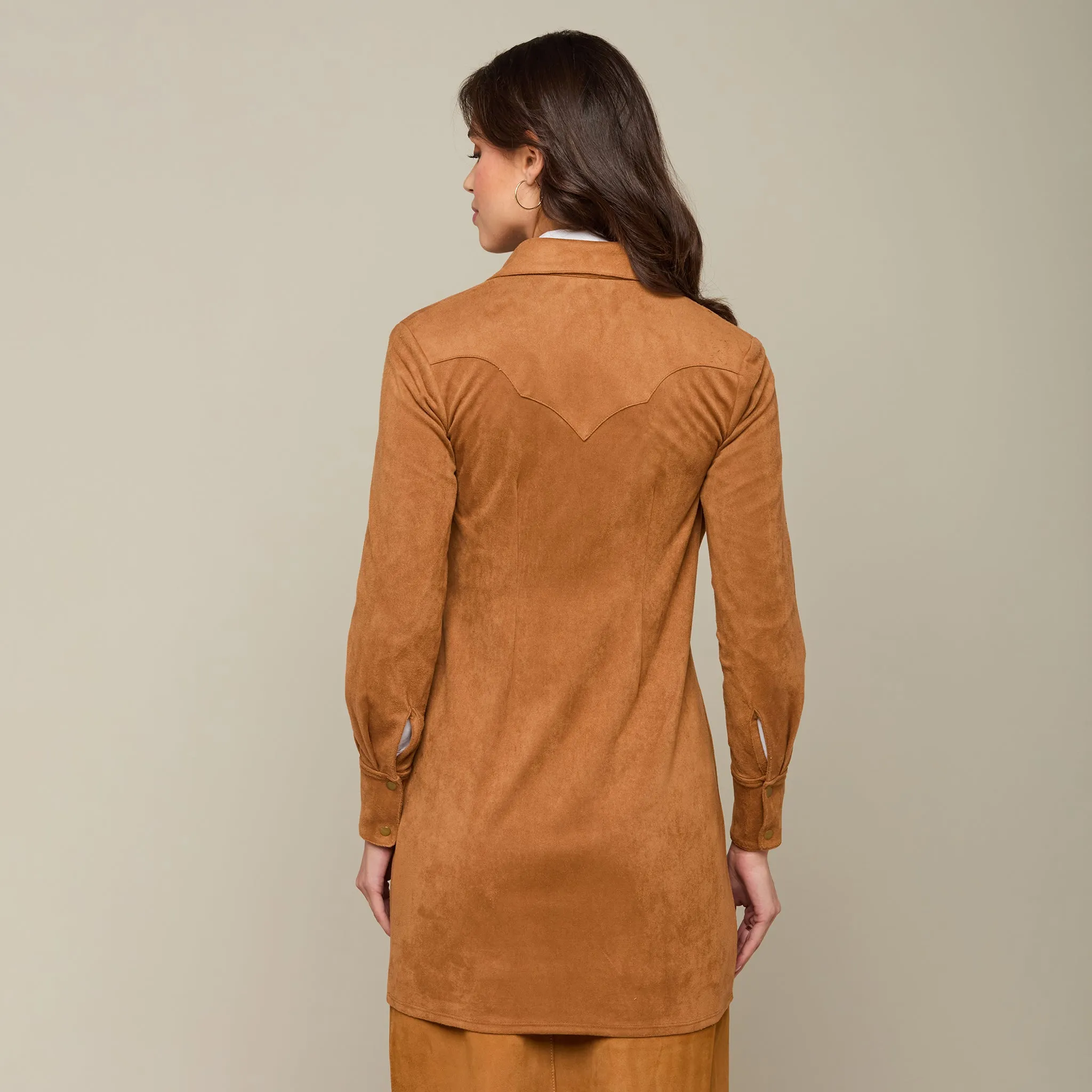 Short Duster :: Cognac