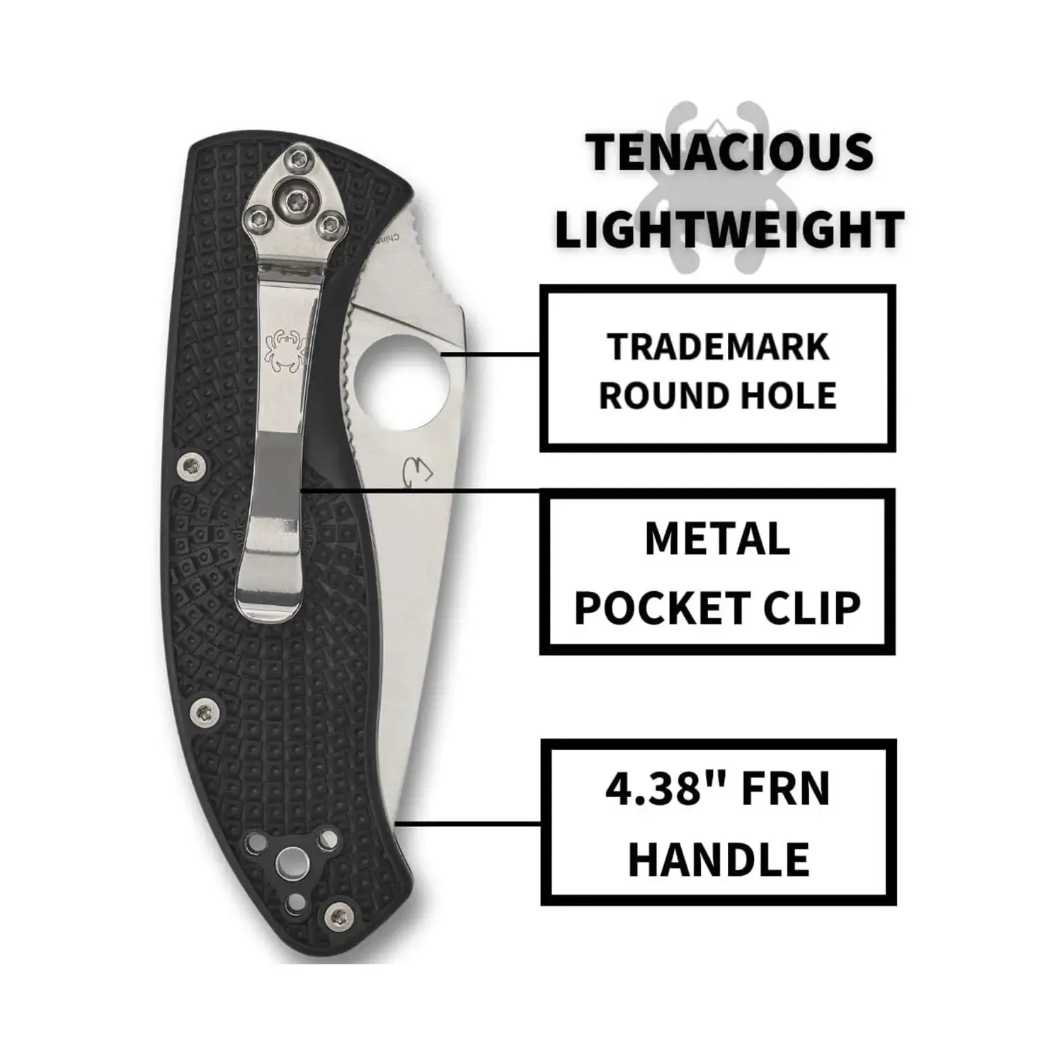 Spyderco Tenacious Lightweight FRN C122SBK