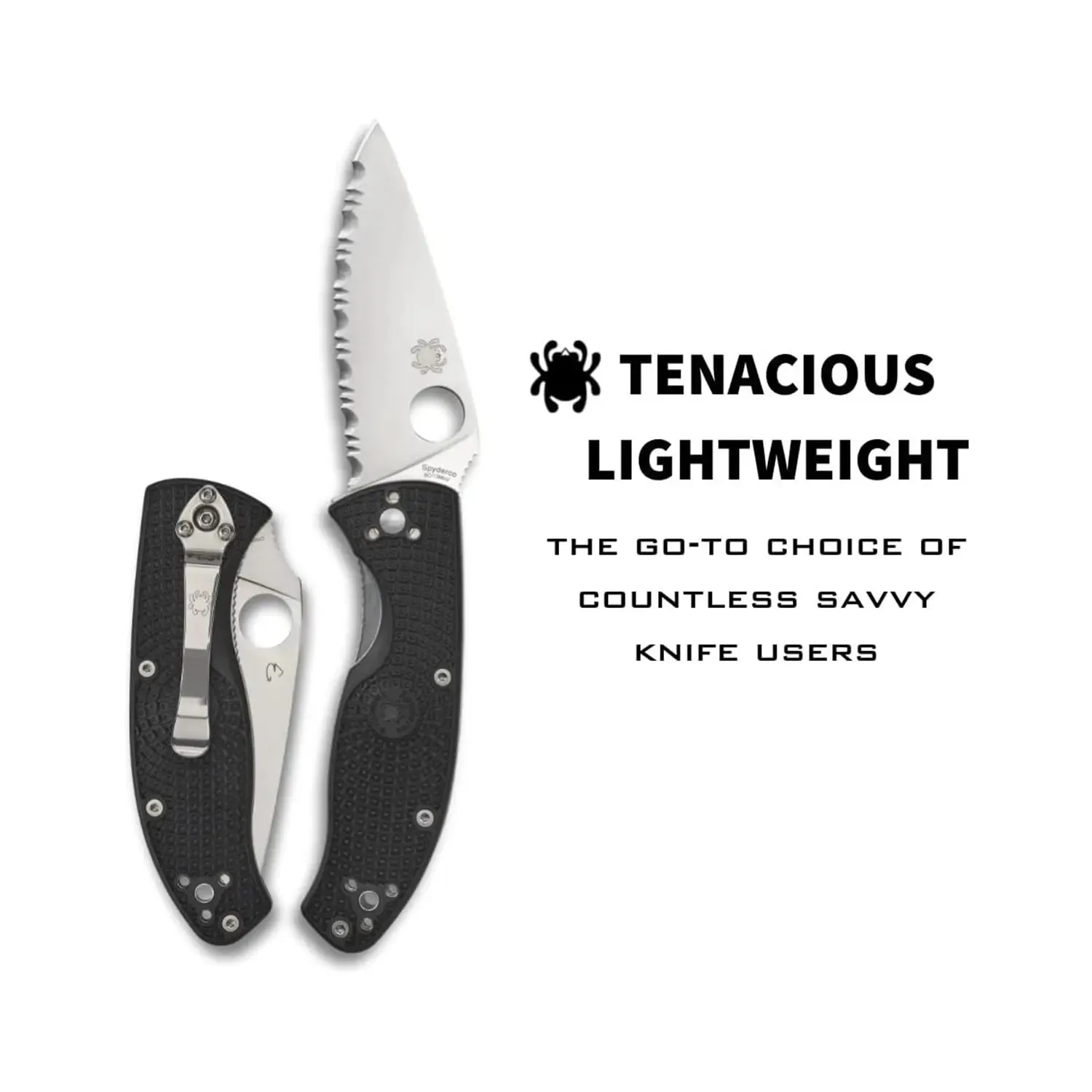 Spyderco Tenacious Lightweight FRN C122SBK