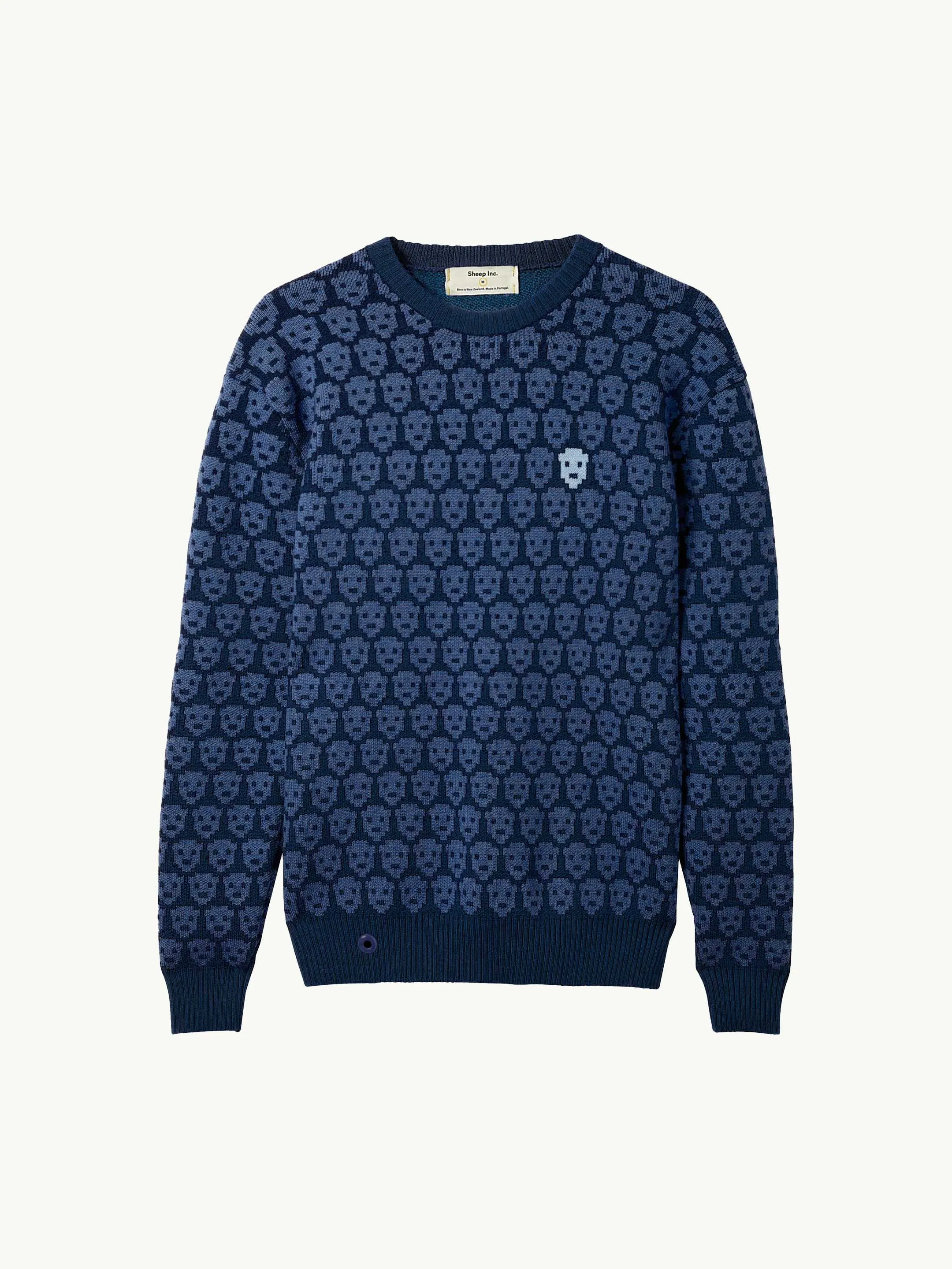 The Flock Crewneck - Atlantic Blue