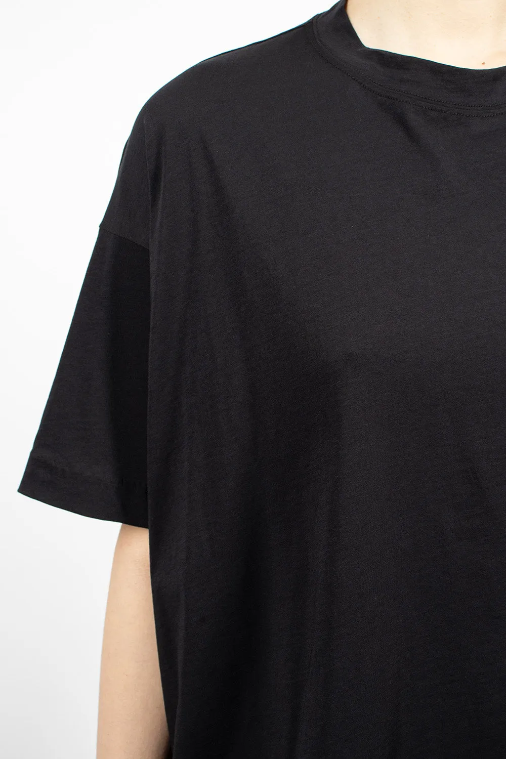 Tilly Oversized T-Shirt Knit Black