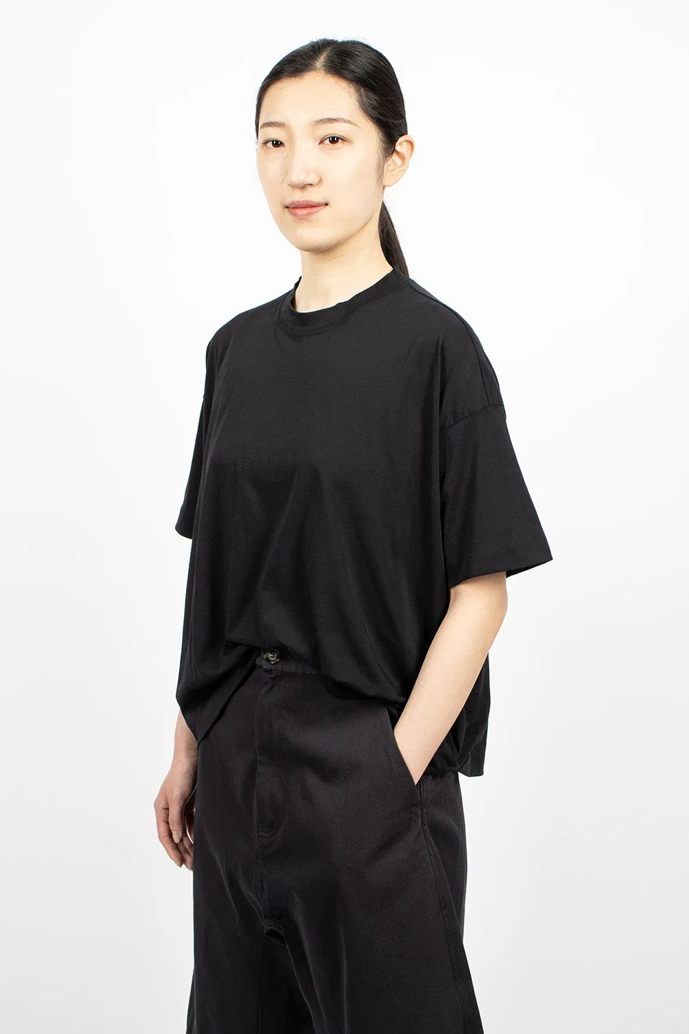 Tilly Oversized T-Shirt Knit Black