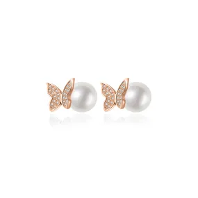 Top Grade Freshwater Pearl Earrings WE00692 | GARDENS