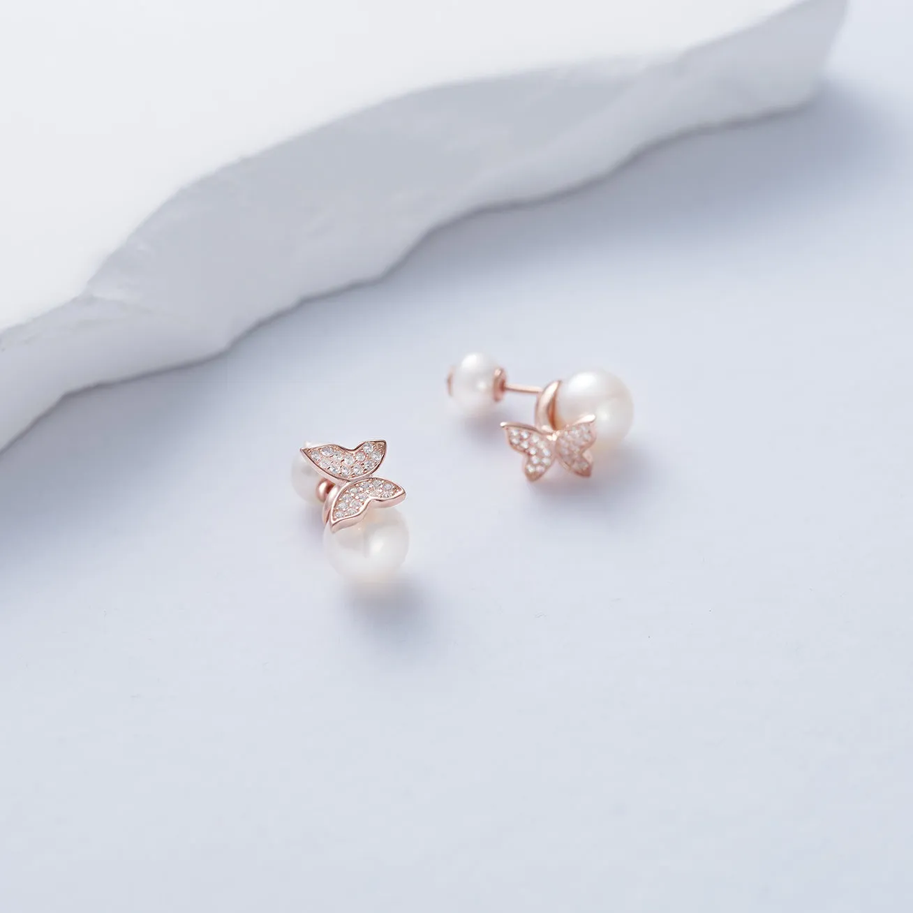 Top Grade Freshwater Pearl Earrings WE00692 | GARDENS